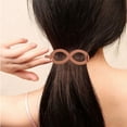 thumbnail image 4 of Horquillas con forma de 8, horquillas resistentes y duraderas para cabello fino, grueso y largo, horquillas ovaladas francesas para peinar, 4 of 5