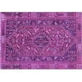 thumbnail image 1 of Ahgly Company Indoor Rectangle Persian Purple Traditional Area Rugs, 2' x 4', 1 of 4