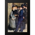 thumbnail image 2 of Renoir, Pierre-Auguste 17x24 Black Modern Framed Museum Art Print Titled - Leaving the Conservatory, 2 of 5