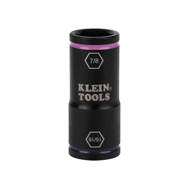 Dado reversible para atornillador de impacto Klein Tools 66073 7/8 y 15/16"