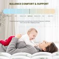 thumbnail image 6 of Wishead Twin Size Mattress Topper Viscose Made from Bamboo Thick Pillow Top Mattress Pad with 8-21" Deep Pocket Cooling Mattress Topper for Hot Sleepers, 6 of 9