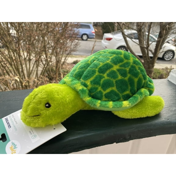Zippy Paws Ocean Grunterz Sid the Sea Turtle Plush Dog Toy