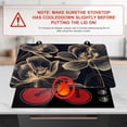 thumbnail image 3 of Stove Top Cover for Home Decoration Kitchen Pad Non-Stick Washable Cooktop Covers Countertop Protector Keep Stove Clean 28"x20" (Flower), 3 of 7