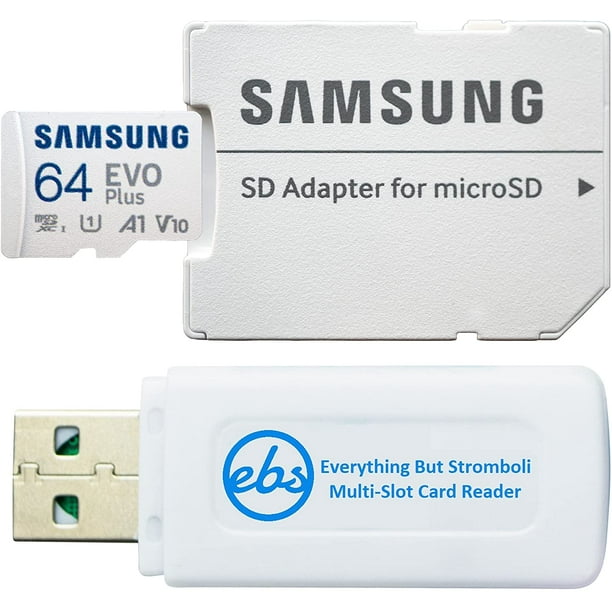 Samsung Evo Plus 64GB Micro SDXC Memory Card Class 10 (MBMC64KA) Works
