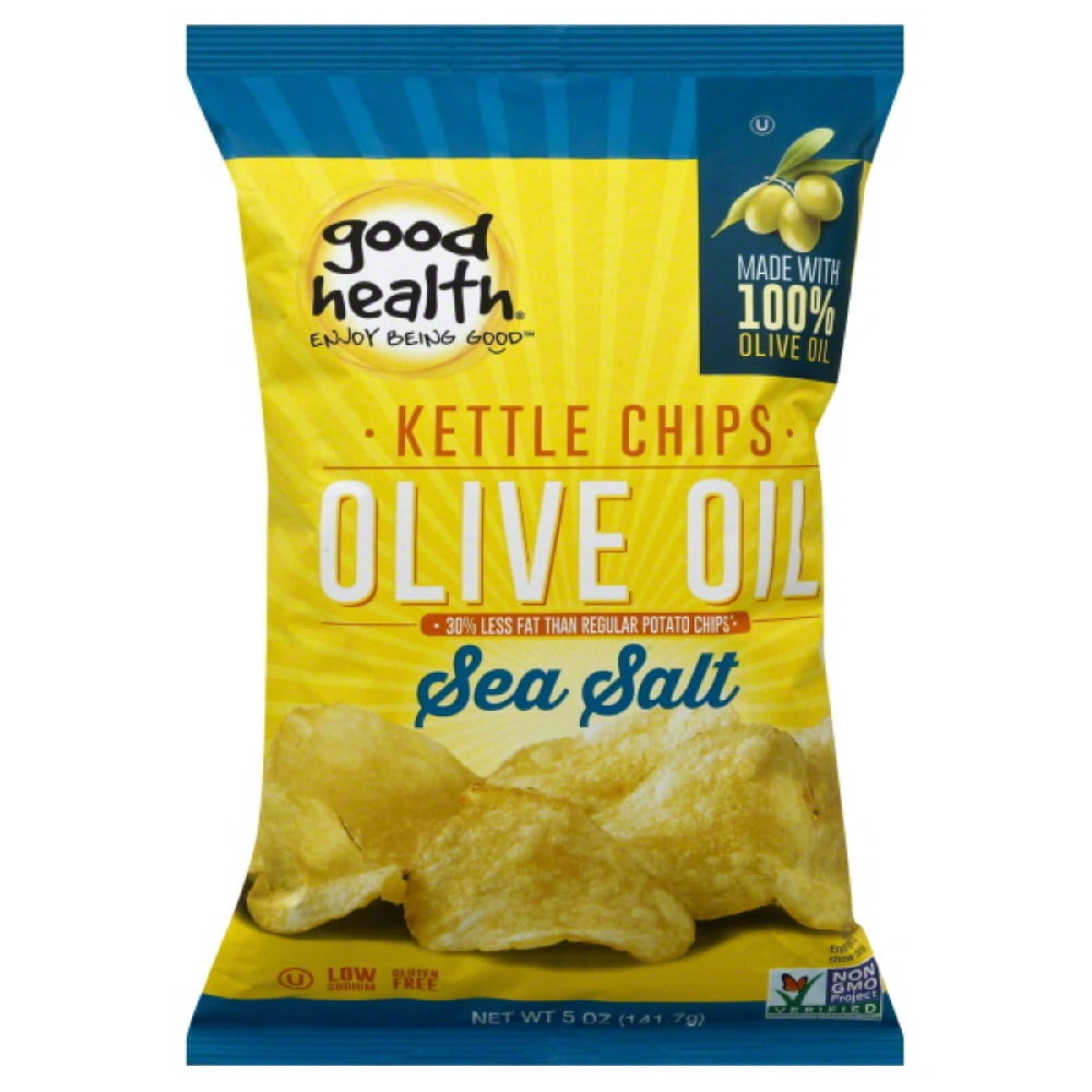 Good Health Sweet Potato Sea Salt Chip, 5 OZ (Pack of 12)