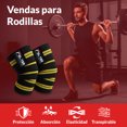 thumbnail image 2 of Vendas Para Rodillas FELTER SPORTS Lineas / Amarillo, 2 of 6