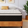 thumbnail image 6 of 12-inch Twin Memory Foam & Spring Hybrid Mattress, Medium Firmness, Lumbar Support. Suitable for Home Bedrooms and Hotel Rooms. Compressed in a Box., 6 of 7