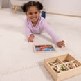 thumbnail image 6 of Melissa & Doug Dinosaurs 4-in-1 Wooden Jigsaw Puzzles in a Storage Box (48 pcs) - FSC Certified, 6 of 10