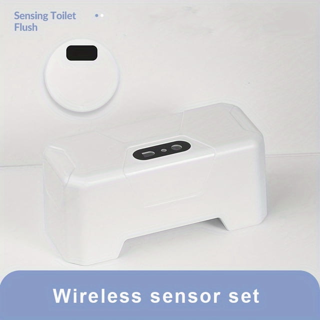 1pc Non-contact Toilet Smart Sensor Flusher Infrared Induction Sensing Automatic Toilet Flush Sensor Intelligent Flushing Device