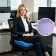 thumbnail image 6 of Gel Seat Cushion Honeycomb Seat Cushion - Pressure Relief Cooling Gel Pad for Long Sitting - Office Chair Accessories Home Improvement for Office Chair Car Seat Wheelchair(Purple), 6 of 8