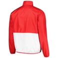 thumbnail image 3 of Men's G-III Sports by Carl Banks Scarlet Nebraska Huskers Cornerman-Half-Zip Top, 3 of 3