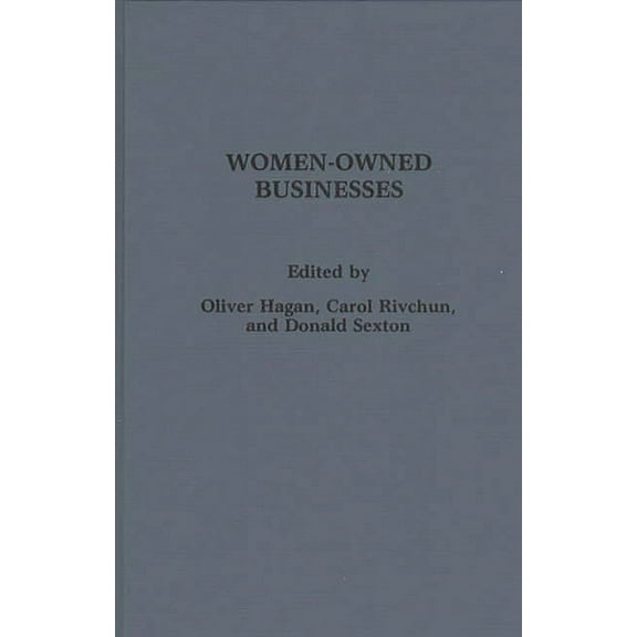 Contributions to the Study of Childhood Women-Owned Businesses, (Hardcover)