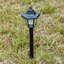 Solar Powered LED Wall Mount Outdoor Garden Light | White 18.5" Fence Lamp with Auto Dusk to Dawn Sensor | 2 Pack Weatherproof Solar Lights for Yard & Pathway