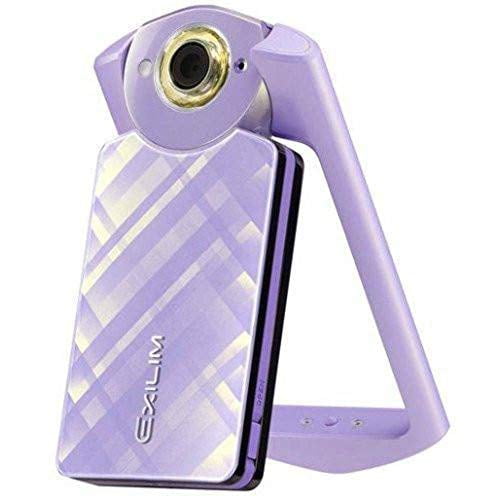Casio Exilim High Speed EX-TR60 Self-portrait /Selfie Digital Camera (Light Violet) - International Version (No Warrant