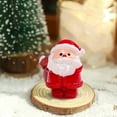 thumbnail image 5 of TanSiDing 2pcs Christmas Ornaments Santa Claus Snow Globe Miniature Plastic Decor for Holiday Tree Tabletop Party Decoration Festive Gift, 5 of 6