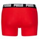 thumbnail image 4 of PUMA Calzoncillos Hombre, Lote de 4 - Basic Boxer ECOM, Algodón elástico, Uso diario Rojo/Negro/Azul/Gris 2XL (XX-Large), 4 of 4