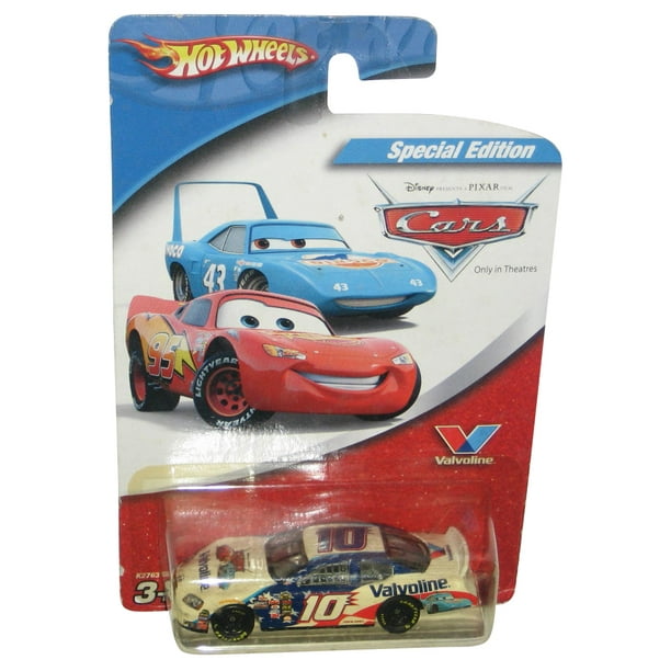 Disney Cars Hot Wheels Scott Riggs 10 Valvoline Dodge Charger Toy Car