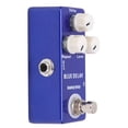 thumbnail image 4 of Pedales De Efectos, True Bypass Pedal De Efectos De Guitarra Portátil Analógico Retardo Azul Ajustable Para Tocar, 4 of 7