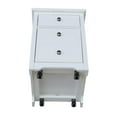 thumbnail image 4 of International Concepts Two drawer File Cabinet-Color:Beach White, 4 of 6