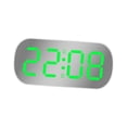 thumbnail image 3 of Reloj despertador digital perfecl Reloj electrónico con pantalla de temperatura LED verde blanco, 3 of 8