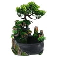 thumbnail image 1 of Desktop Fountain Waterfall Humidifier with Simulation Landscape Modeling for Home Office Decoration, 1 of 7