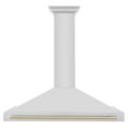 thumbnail image 4 of ZLINE 48 in. Autograph Edition Stainless Steel Range Hood with Stainless Steel Shell and Accents (KB4STZ-48), 4 of 5
