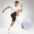 thumbnail image 4 of Lohol 6Pack Unisex 100% Cotton Moisture Wicking Cushion Crew Socks (White), 4 of 5