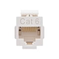 thumbnail image 3 of MP 8P8C RJ45 Cat6 Inline Coupler Type Keystone Jack_ White, 3 of 5