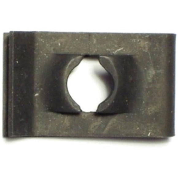 Hard-to-Find Fastener 014973324308"U" Type Speed Nuts for Machine Screws, 1/4-20, Piece-12
