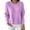 Rose Gold, variant on Tumotour Pullover Tops for Women'S Crew Neck Long Sleeve Straight Winter Sweaters Outfits Knit Fabric Tunic Blouse