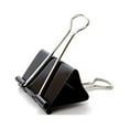 thumbnail image 3 of U Brands Binder Clips, Large 2" Capacity, Black and Silver Steel, 12 Ct, 3 of 3