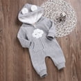 thumbnail image 4 of GZEFJRQM Infant Suit Bodysuit Long Sleeve Onesie for Boys White Onesie Cute Baby Girl Clothes 4t Girls Clothes 24 Month Girl, 0-6 Months, 4 of 9