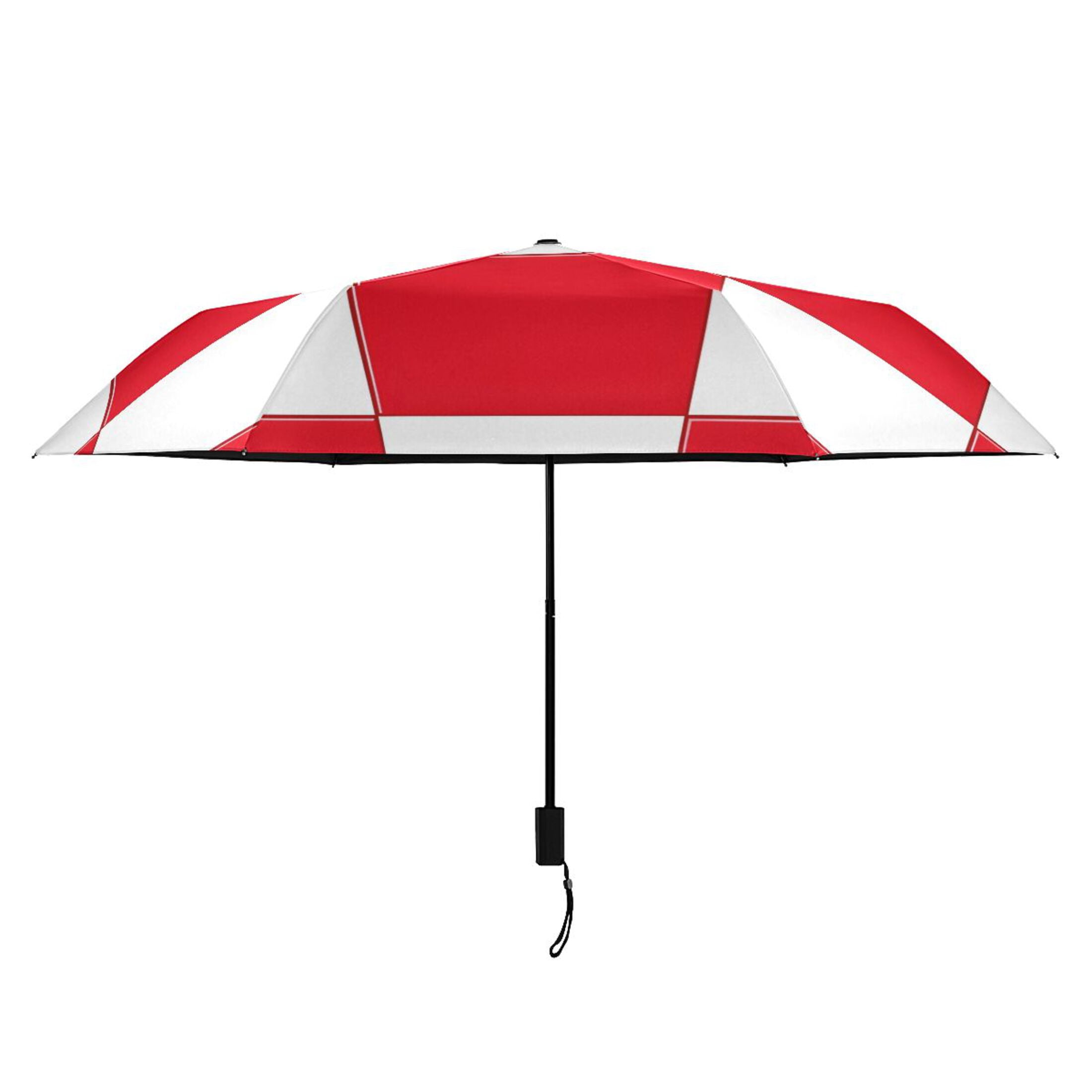 ALAZA Checkered Grid-t9 UPF 50+ Compact Folding Umbrella for Rain Travel Umbrella Packable