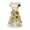 Butterfly Sunflowers, variant on Aztec Ethnic Dress for Women Plus Size XS Cow Print Summer Dresses with Short Sleeves Breathable Women's Pleated Dresses Wide Neck Size XS for Holidays