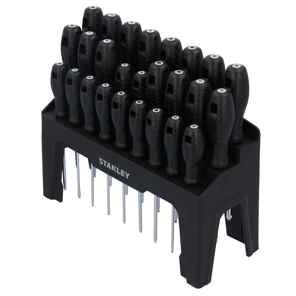 Stanley Screwdriver Set With Stand 26Pc