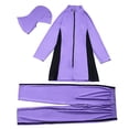 thumbnail image 3 of Women Swimming Suit Full - Coverage Swimsuit Muslim For Full Coverage Swimwear For Loose Fit Long Sleeve Burkini Swim With Hood And Pants, 3 of 5
