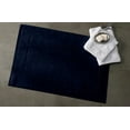 thumbnail image 6 of Organic Cotton Feather Touch Quick Dry 650 GSM Bath Mat, Insignia Blue 20"X33", 6 of 7