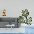 thumbnail image 2 of Majestuosa figura de león con hojas de palma. Arte de pared de madera. Decoración creativa de la selva para la oficina, el hogar, la estantería y el f, 2 of 8