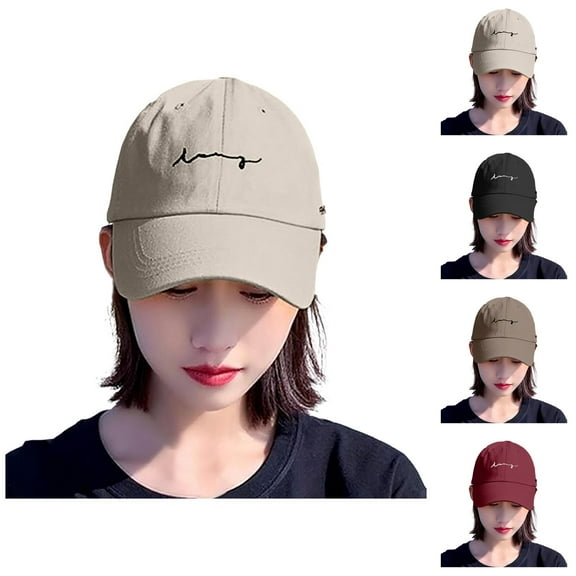 Hats for Men & Women Western Cowboy Fedora Baseball Cap Style Adjustable Couple Hat Outdoor Travel Vintage Retro Dad Hat