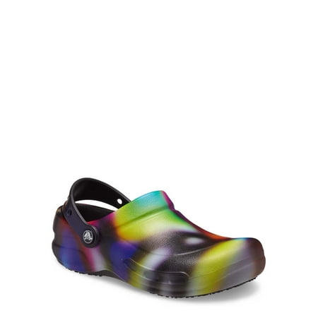 

Crocs at Work Unisex Bistro Slip Resistant Clog Graphic and Solid