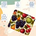thumbnail image 3 of Fruit Printed Desk Mat Mousepad, Non-Slip Rubber Bottom, 8.3x9.8 Inch, Suitable for Office and Gaming, 3 of 6