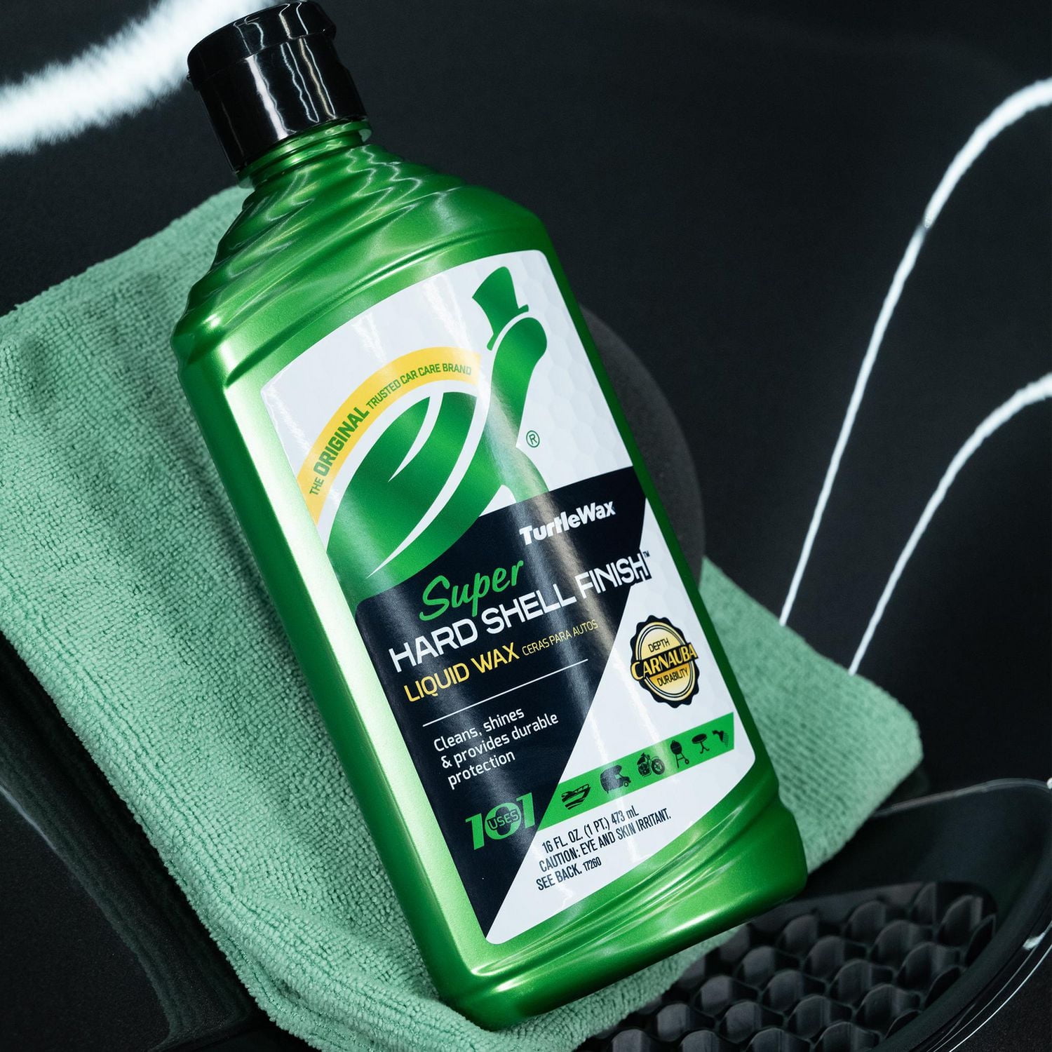 Cire pour voiture - Super Hard Shell Turtle Wax Cire liquide