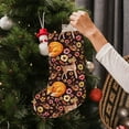 thumbnail image 5 of Sikiie Woodland Creatures Floral Christmas Stockings,18 Inches Christmas Stockings Xmas Hanging Stockings for Family Christmas Decorations & Gifts, 5 of 7