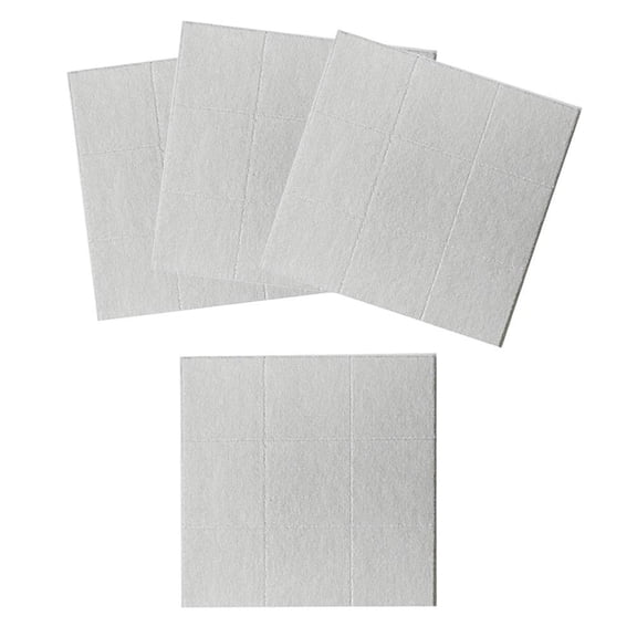 4pcs Wall Hanging Message Board Felt Memo Photo Pinboard Push