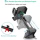thumbnail image 3 of Soporte para teléfono de coche 3 en 1, soporte para ventilación, parabrisas y salpicadero con ventosa, compatible con iPhone 6, 7, 8, X, XR, XS, 11 Pro Max, Samsung S9, S10 Plus (N, 3 of 5