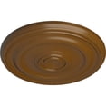 thumbnail image 3 of Ekena Millwork 15 3/4"OD x 1 1/2"P Devon Ceiling Medallion (Fits Canopies up to 3 5/8"), Hand-Painted Smokey Topaz, 3 of 6
