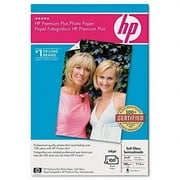 HP Q6564A HP Premium Plus Photo Paper, Soft-Gloss, 4 x 6 Plus Tab, 100 Sheets per Pack