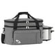 thumbnail image 1 of Golkcurx - Bolsa de cocción lenta de doble capa para ollas ovaladas de 6 a 8 cuartos y modelos Hamilton Beach, con correa ajustable acolchada, compartimento superior con cierre, 1 of 5