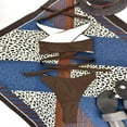 thumbnail image 4 of Gibobby Conjunto de bikini para mujer Trajes de baño de 2 piezas de malla sexy de cintura alta para adelgazar entrecruzados para mujer(Café,CH), 4 of 5