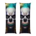thumbnail image 1 of Balery Modern Abstract Colorful Skull C Funda Protectora para Almohada Corporal de Algodón Hipoalergénico con Cierre(55 x 21 pulgadas), Almohadas No Incluidas, 1 of 7